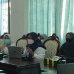 Salah satu perwakilan gender vocal poin saat menyampaikan pendapat pada Senin, 13 Desember 2021. Foto: Lpmmissi.com/FitrohNurikhsan
