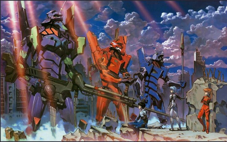 Neon Genesis Evangelion: Legenda dalam Perindustrian Anime Modern (doc: Pinterest)