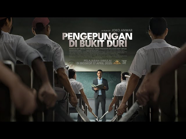 Poster film "Pengepungan di Bukit Duri" sebagai bentuk keresahan SDM rendah (Doc: Lampost.co)