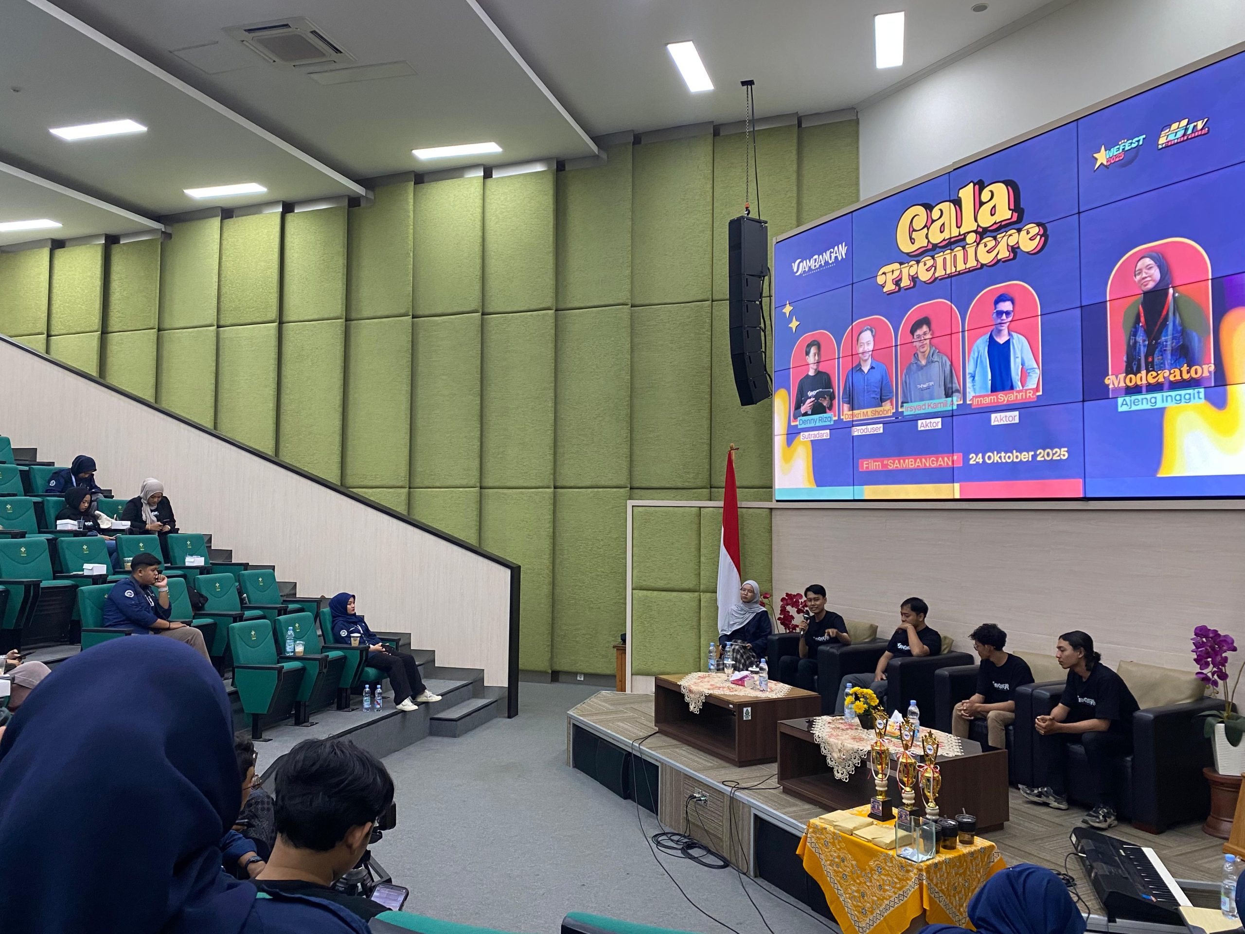 Walisongo TV Gelar Gala Premiere Film “Sambangan” sebagai Peringatan Hari Santri. (Doc. Aliva Briliana)