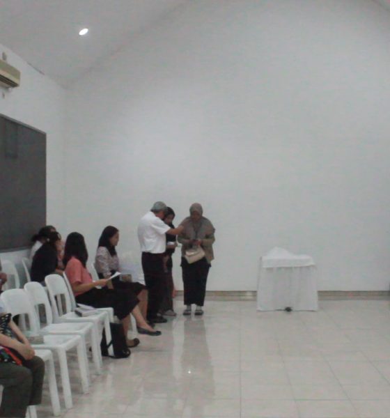 Lebih kurang 30 jemaat melaksanakan ibadah di GSJK Tlogosari, Minggu (19/10/2025). doc: lpmmissi. com/Ayu