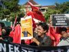 Jurnalis Serukan Demokrasi dan Sistem Kerja yang Tak Kunjung Berpihak pada Aksi Mayday (foto: lpmmissi.com/ Ayu Trianasari)