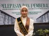 [Wisudawan terbaik] jurusan Manajemen Dakwah (MD) UIN Walisongo Semarang, Kusnul Khotimah, saat menghadiri acara Pelepasan dan Pembekalan Calon Wisudawan FDK periode ke-100 di Semarang. (Foto: LPMMISSI.COM/Dok. Pribadi)