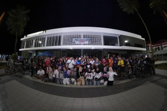 Kolaborasi dengan Letsgowes, Kendal Last Friday Berhasil Ajak 300 Pesepeda ‎(foto: lpmmissi.com/ Hasan)