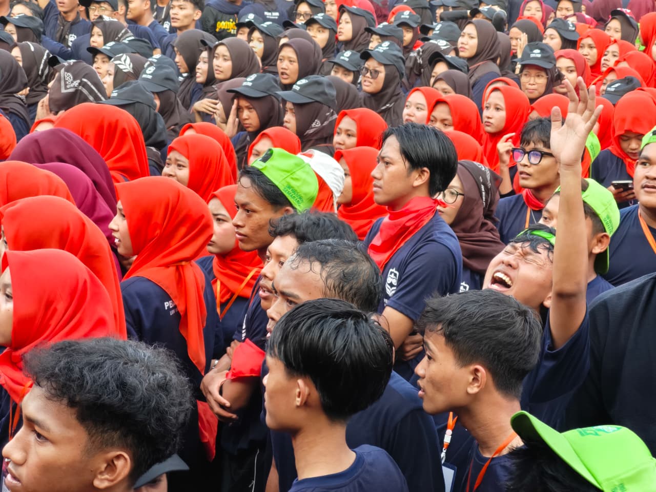 ‎Pengondisian PBAK Tak Kondusif, Salat Asar Mahasiswa Terganggu (Foto: LPMMISSI.COM/Syauqy Iqbal)
