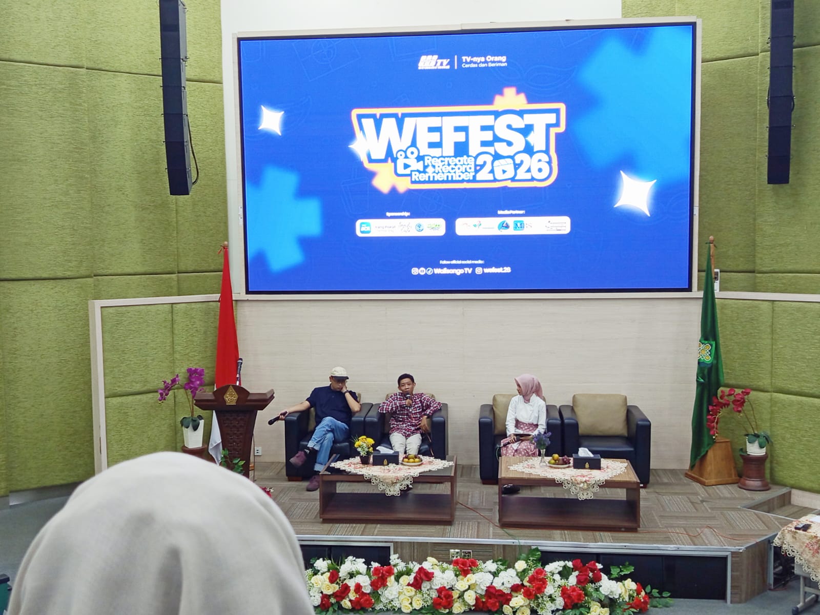 Fajar Boby Saputra sutradara (kanan) dan Iwan Resdiyanto produser (kiri). ‎(foto: lpmmissi.com/ Iklila)